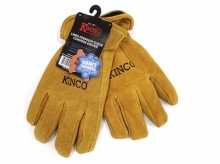 【KINCO】LINED SPLIT COWHIDE LEATHER DRIVER