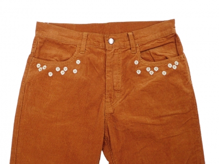 【HAVE A GRATEFUL DAY】EMBROIDERY PANTS