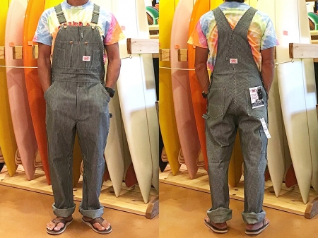 【ROUND HOUSE】VINTAGE STRIPE OVERALL