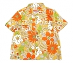 【HAVE A GRATEFUL DAY】OPEN COLLAR S/S SHIRT 