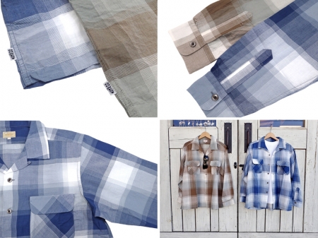 【GO WEST】OUT OF BORDER SHIRTS / BIG CHECK