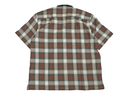 【BIG MIKE】OMBRE CHECK S/S SHIRTS