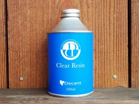 DECANT CLEAR RESIN