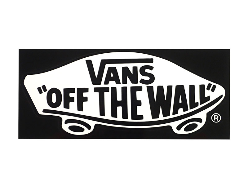 Vans Deck Logo Sticker Large