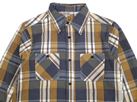 【FIVE BROTHER】MADRAS HEAVY FLANNEL SHIRTS