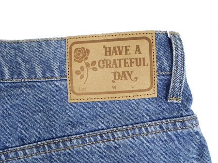 【HAVE A GRATEFUL DAY】FLOWER CUT PANTS