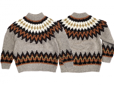 【GO WEST】ESCAPE HAND KNIT SWEATER