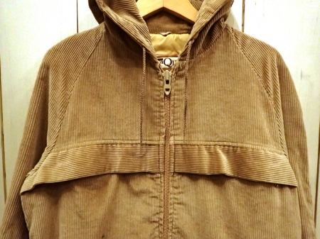 『Quality Outerwear』コーデュロイパーカー