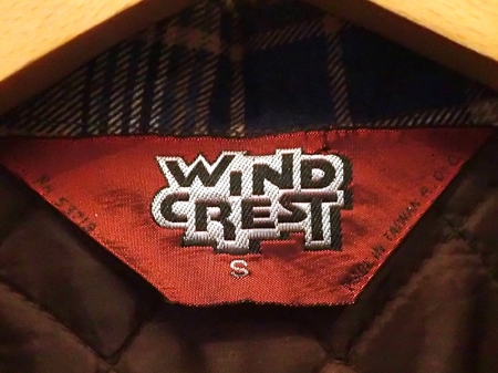 『WIND CREST』キルトインナー付きフランネルシャツ
