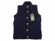 CANADIAN SWEATER Wood ButtonVest