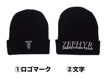 【ZEPHYR】LOGO KNIT CAP