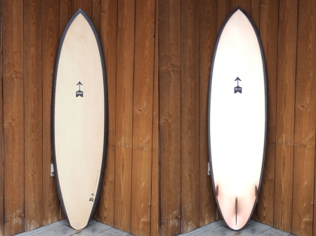 HESS SURFBOARDS/MORAGA SPEED EGG 6'6"