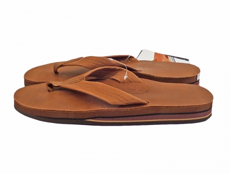Rainbow Sandals Classic Leather  Double Layer"Tan"