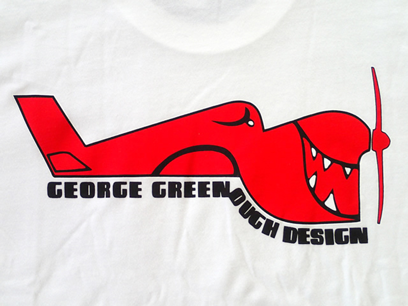 George Greenough Design Logo Tee