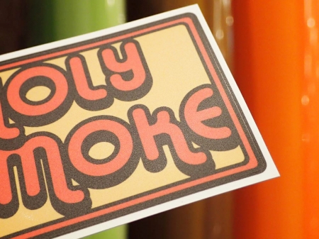 HOLY SMOKE "Retro Logo" STICKER