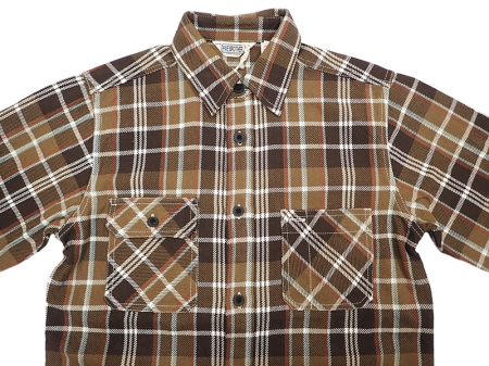 【FIVE BROTHER】EXTRA HEAVY FLANNEL WORK SHIRTS