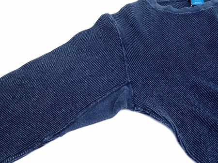 【Good On】L/S THERMAL TEE(Indigo Shave)