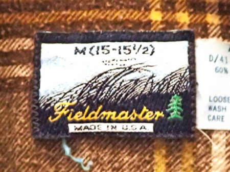 『Fieldmaster』ライトフランネルシャツ